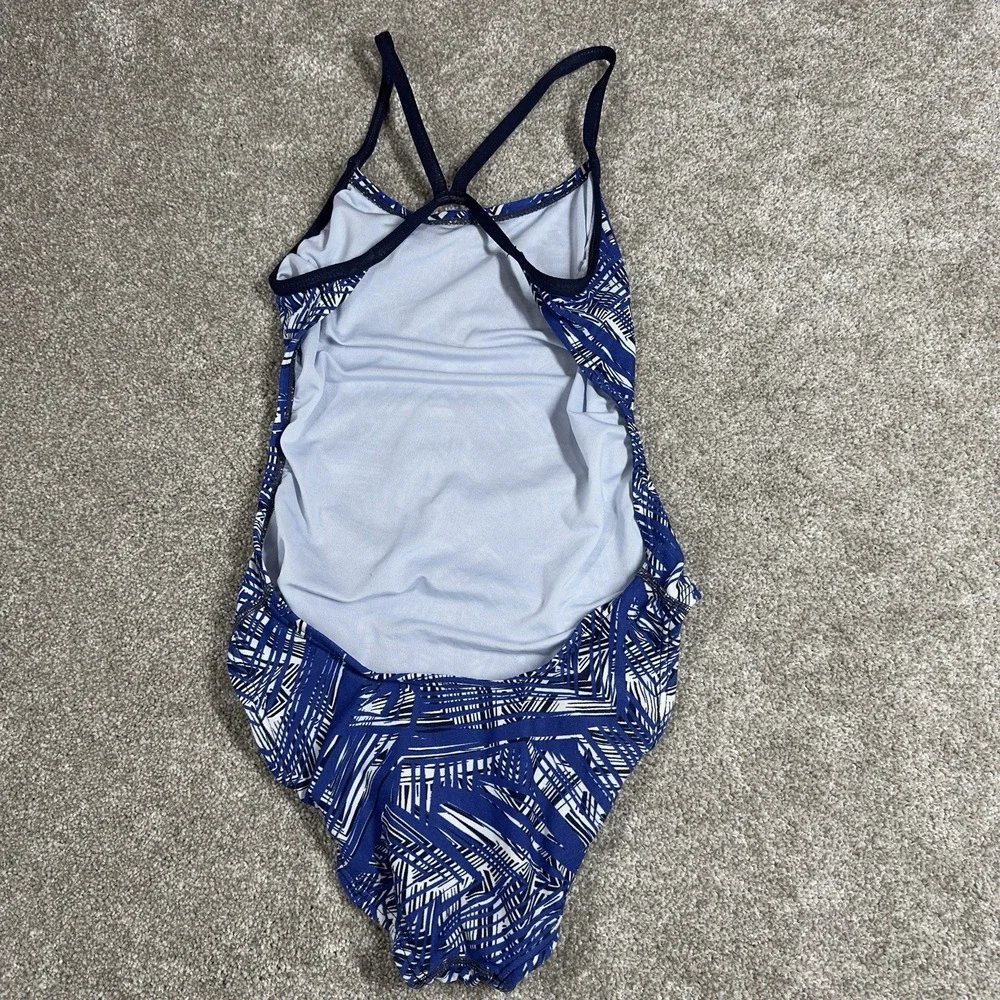 Nike size 10 Girls 1 pc Swimsuit‎ Racerback Cross Competitive Swimming One Piece